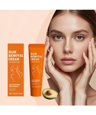  G n rique Women's Facial Hair Removal Cream | Gentle and Soothing Lotion 22g Upper Lip Hair Removal Cream - For Women and Girls Daily Home Use Long-Term Nighttime - Buy Online on GoSupps.com