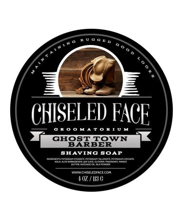 Ghost Town Barber - Handmade Luxury Shaving Soap from Chiseled Face Groomatorium