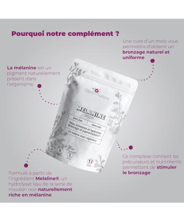 DIETI NATURA - Melanin - Sun Preparer - Radiant & Hydrated Skin - GMO & Gluten Free - Tan Treatment - Made in France - 90 Capsules - Buy Online on GoSupps.com
