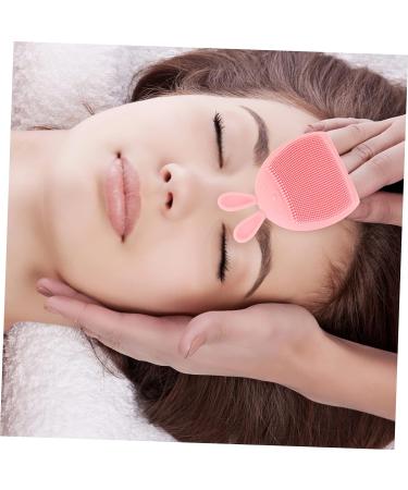 16 Pcs Rabbit Ears Facial Brush Facial Cleanser Brush Portable Massager Face Massager Hand Held Massager Lady Facial Brush Silicone Face Household Washbasin Cat Paw Miss Light Pinkx4pcs 7.5x7.5cmx4pcs - Buy Online on GoSupps.com