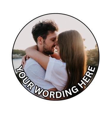 YOUR OWN PHOTO/IMAGE - Personalised Cake Topper/Cupcake Toppers - Wafer/Icing (Wafer paper 5" circle) 5" Circle Rice Paper - Buy Online on GoSupps.com