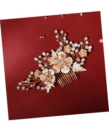FRCOLOR comb hair jewels for women bridal hair clip hair claw clips for women pearl hair barrettes pearl headpiece goody hair clips for women Hair Side Hair up Miss alloy modeling - Buy Online on GoSupps.com