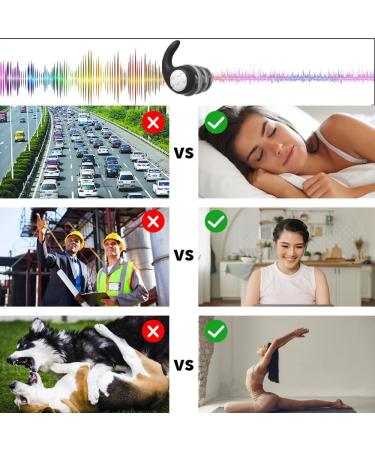 Buy Noise Cancelling Silicone Ear Plugs for Sleeping & Swimming | Soft Waterproof Ear Plugs for Quiet & Comfortable Sleep | Ideal for Ages 12+ - A-green - Buy Online on GoSupps.com