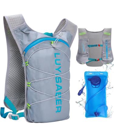 Neloheac Ultralight Running Vest with 2L Drinking Bottle | Reflective Backpack for Men & Women - Perfect for Trail Running Cycling & Hiking - Buy Online on GoSupps.com