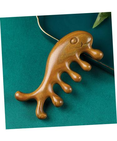 Magiclulu Wooden Scalp Massage Comb - Comfort & Style for Hairdressing | International Shipping - Buy Online on GoSupps.com