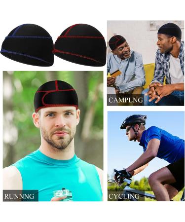 6 Pcs Black Silky Durag Wave Cap Set for Men - No Strings Compressing Doo Rag - Buy Online on GoSupps.com