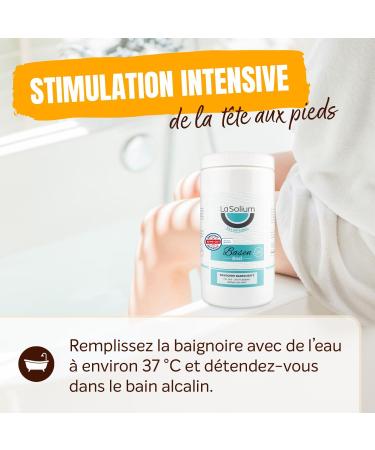 Bain basique sel de bain alcaline pour la d sacidification DERMATEST MENTION TR S BIEN 1200 g  - Buy Online on GoSupps.com