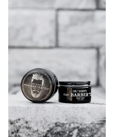OL' DIRTY BARBER Styling Clay for Men - Strong Hold Matte Finish | Long Lasting Water-Based Hair Clay - Buy Online on GoSupps.com