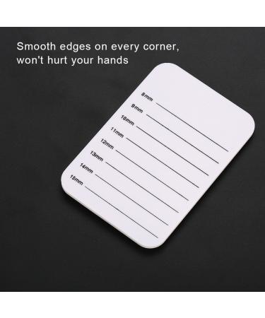 Eyeline Holder Scale Pallet for Eyelash Extensions | 8-15mm Eyelash Holder Accessories | Ideal for Salons & Professionals - Buy Online on GoSupps.com