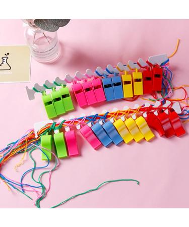 20 Piece Trill Whistle Set for Kids & Referees - Durable Plastic Sport Coaching Pipe | Perfect for Emergency Use & Training - Buy Online on GoSupps.com