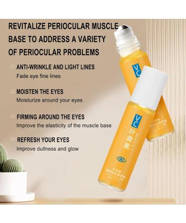 Lutein Eye Essence Oil Vc Lutein Eye Essence Oil Lutein Eye Oil Lutein Essential Oil Lutein Eye Serum Lutein Eye Essence Oil For Women Men Eye Serum Oil Solution Roller Ball (8ML 1PC) - Buy Online on GoSupps.com