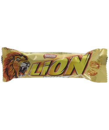 Limited Edition Lion White Chocolate Bar by Nestle - Full Box of 40 x 43g Bars