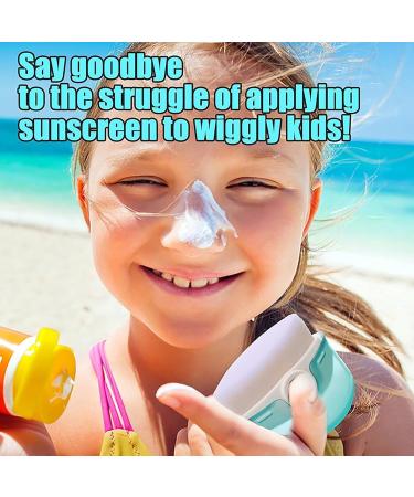 Kids Sunscreen Applicator 2-Pack | Soft Brush Set with Protective Cover for Easy Application - Buy Online on GoSupps.com