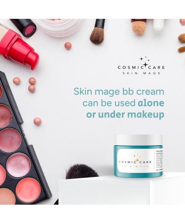 Skin Mage BB Cream with Collagen & Hyaluronic Acid - Dark Shade 50ml | Pigment Correction & Matte Finish - International Shipping Available - Buy Online on GoSupps.com