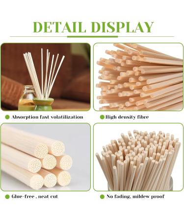 Qullmartle 100 Pcs Room Fragrance Sticks - Aroma Diffuse Wooden Sticks for Home & Office Scent Decoration - Buy Online on GoSupps.com