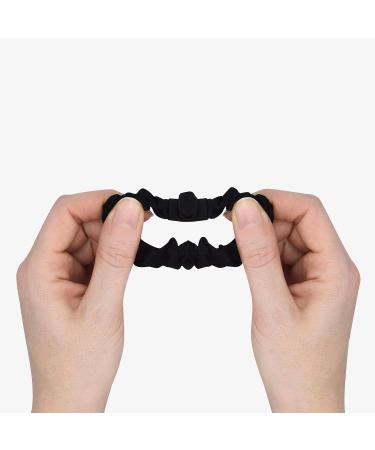 Navaris Silk Hair Scrunchies - 2-Pack Hair Ties & Bands for Ponytails & Braids - Best Hair Accessories for Women - Buy Online on GoSupps.com