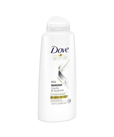 Dove Hair Nutritive Solutions Charcoal Conditioner 20.4 oz - Clarify, Hydrate, and Nourish for Healthy Hair - Buy Online on GoSupps.com