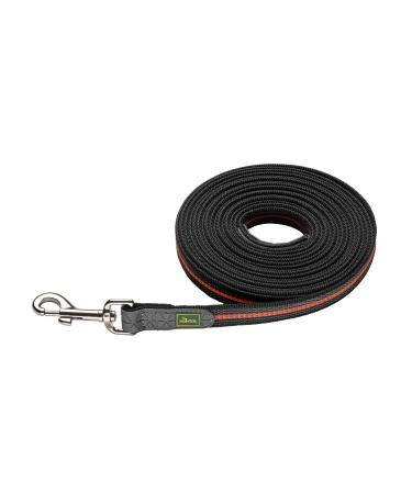 Hunter Visby Super Grip non-slip tracking leash for dogs buoyant and reflective 20/1000 orange orange 20/1000