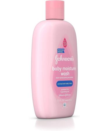 Johnson's Baby Moisture Care Wash With Lotion 15 Oz - Gentle & Nourishing - Buy Online on GoSupps.com