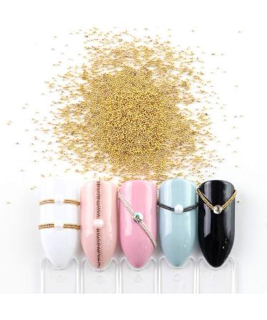 0.4mm Mixed Color 3D Micro Steel Pearl Nail Art Decorations - Mini Caviar DIY Charms & Studs for Manicure | International Shipping - Buy Online on GoSupps.com