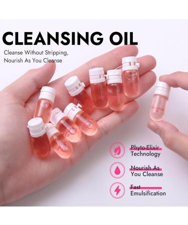 PCC PTYXIS Cleansing Oil cleansing oil face 2ml mini disposable set 510 pieces gentle makeup remover & skin cleanser soothing softening ideal for travel 10 pieces 2 ml 1er Pack - Buy Online on GoSupps.com