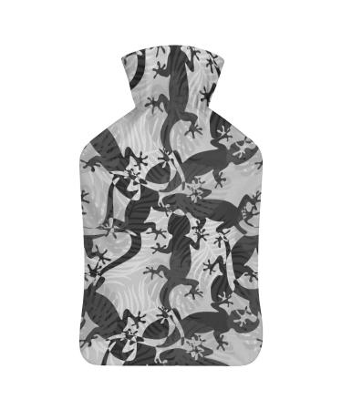Hot Water Bottle With Lid Animals Rubber Hot Water Bag For Pain Relief Cramps Foot Warmer Hot And Cold Therapy