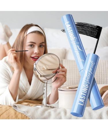  JINGLING JINGLING Black Mascara | Black Mascara for Eyelash Lengthening - Smudge-Resistant Makeup for Women Parties Travel Evening - Buy Online on GoSupps.com