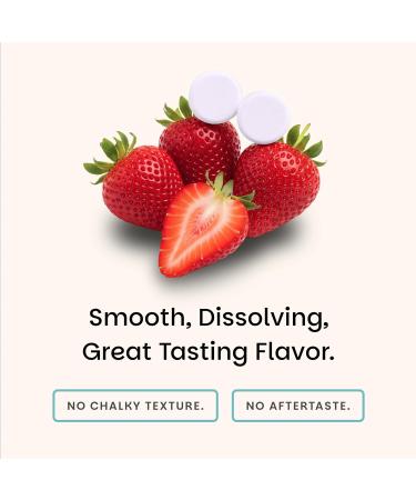 EZ Melts Healthy Aging Probiotic - Daily Probiotic for Digestive & Gut Health Support - with Bifidobacterium Longum - Non-GMO & Vegan - Strawberry - 60 Dissolvable Tablets (60 Servings) 60 Count (Pack of 1) - Buy Online on GoSupps.com