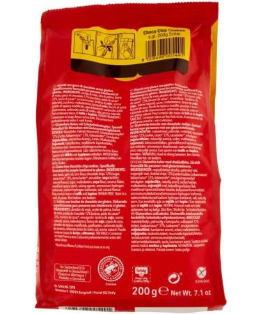  Sch r Sch r Chip Biscuits Gluten-Free with Chocolate Drops 200 g Pack of 6 - Buy Online on GoSupps.com