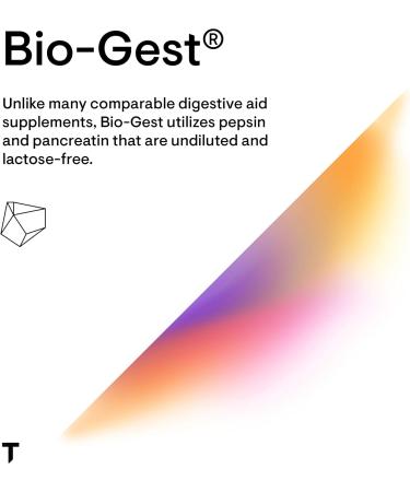 Thorne Advanced Digestive Enzymes (formerly Bio-Gest) - Plus Gallbladder Support Blend of Digestive Enzymes to Aid Digestion - 180 Capsules - 90 Servings - Buy Online on GoSupps.com