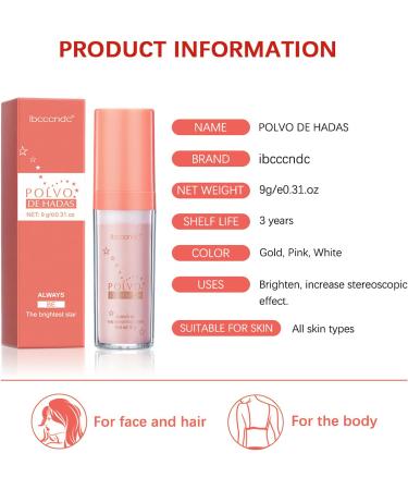 Shimmering Body Glitter Stick - Golden Brown | Fairy Highlighter Powder for Face, Body & Hair - Buy Online on GoSupps.com