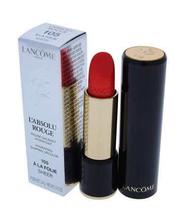 Buy Lanc me L'Absolu Rouge Sheer 105 A La Folie - International Shipping Available - Buy Online on GoSupps.com
