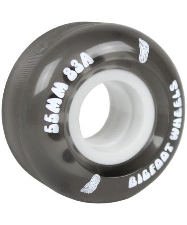Bigfoot Skateboard Wheels 53mm 83A Soft Cruiser Filmer Wheels 53mm Black