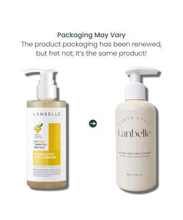 Buy Lanbelle Deep Pore Cleanser - Vegan Cleansing Gel with Coconut Extracts | 7.1 Fl Oz | International Shipping - Buy Online on GoSupps.com