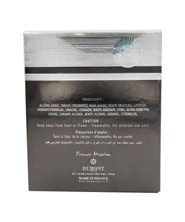 Dumont Dark Vision - 3.4oz - Eau De Toilette Unisex Perfume for Men & Women - Leather Moss Sandalwood Woody & Floral Scent - Long Lasting Cologne Mist & Body Spray - for Him & Her - Buy Online on GoSupps.com
