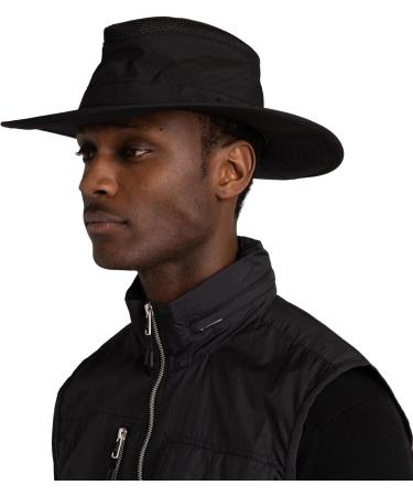 Tilley Unisex Paddlers Hat 63 - Black | Durable Outdoor Cap for All Adventures | International Shipping Available - Buy Online on GoSupps.com