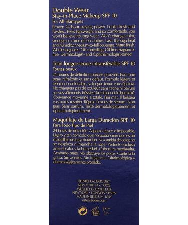 Estee Lauder Double Wear Stay-in-Place Makeup SPF 10 3w1 Tawny 1.0 oz - Moisture-Rich Formula - Buy Online on GoSupps.com