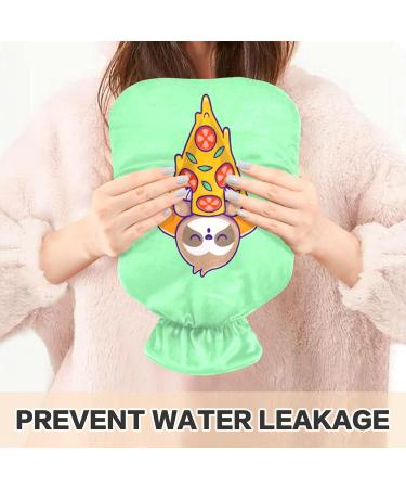 Buy Naanle Sloths Sleep on Pizza Hot Water Bottle - 2L Transparent for Pain Relief & Therapy | Perfect for Bed & Hot/Cold Use - Buy Online on GoSupps.com