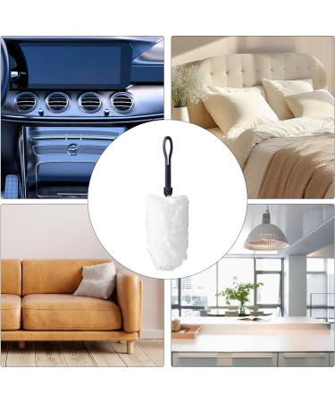 Fovolat Ceiling Fan Duster Portable Washable Duster | Household Cleaning Supplies Electrostatic Duster Feather Brush with 10 Replacement Heads for Window Furniture - Buy Online on GoSupps.com