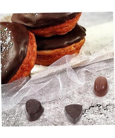 ibasenice Cutetito 12pcs Chocolate Decor Faux Dessert Shop Display Prop Pvc Doll House Little Vacation Vogueish - Buy Online on GoSupps.com