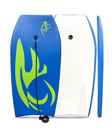 Bo-Toys Body Board Lightweight with EPS Core BLUE 33-INCH
