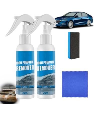 Cohbskj Orblumi - Rust Varnish Magic Spray Orblumi Iron Powder Remover Car Rust Removal Spray Rustvanish Magic Spray Ouhoe Iron Powder Remover Multi Purpose Rust Remover Spray (100ml-2PCS)