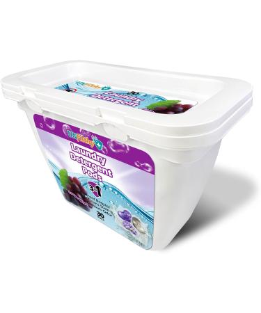 UNfilthy Concentrated Grape Wine Laundry Pacs - 30 Eco-Friendly Pods for Superior Stain Removal | International Shipping Available - Buy Online on GoSupps.com