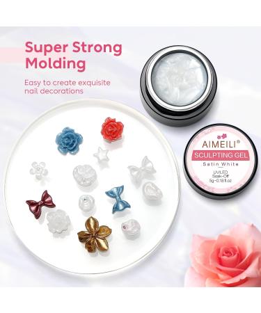  AIMEILI AIMEILI Gel Sculpture 3D Solid Non-stick DIY Nail Art Decoration Hardener - Buy Online on GoSupps.com