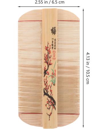 Anneome Peigne en bois dents ultra-denses pour animaux peigne anti-poux et pellicules brosse fine pour chiens et chats outil traditionnel de toilettage et fait main - Buy Online on GoSupps.com