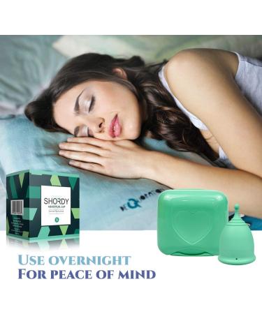 Buy SHORDY Menstrual Cup (Small) - Eco-Friendly Copa Kit for Women Up to 12 Hours Comfort Soft & Flexible - International Shipping Available - Buy Online on GoSupps.com