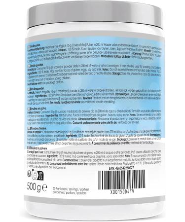 Lineavi Inulin Powder 500g | Low-Calorie Fiber from Chicory Root | Gut Health Cooking & Baking | Made in Germany - Buy Online on GoSupps.com