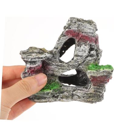 PIQIUQIU Aquarium Decoration Caves - 2 Piece Set | Ideal Accessories for Stunning Aquariums - Buy Online on GoSupps.com
