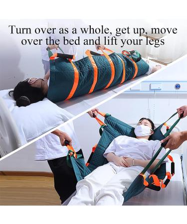 Transfer Positioning Pad Patient Transfer Sheet(46'' X 27'') with 12 Reinforced Handles 115 Kg Load 3 Layers Embossed and Waterproof Oxford Cloth for Patients Moving Turning Lifting - Buy Online on GoSupps.com