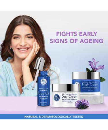 The Moms Co Natural Age Control Face Oil I Non-Sticky I Intense Hydration & Glow I Anti Ageing INatural Retinol (30ml) - Buy Online on GoSupps.com